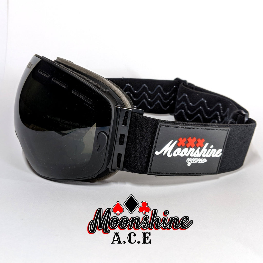 Moonshine A.C.E Goggles / Pure Black VLT 19.5% - Moonshine Eyewear