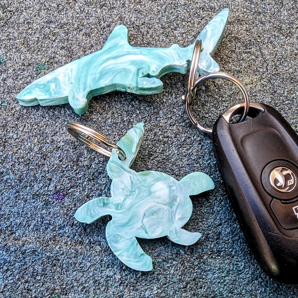 Ocean plastic keyring - Moonshine Eyewear