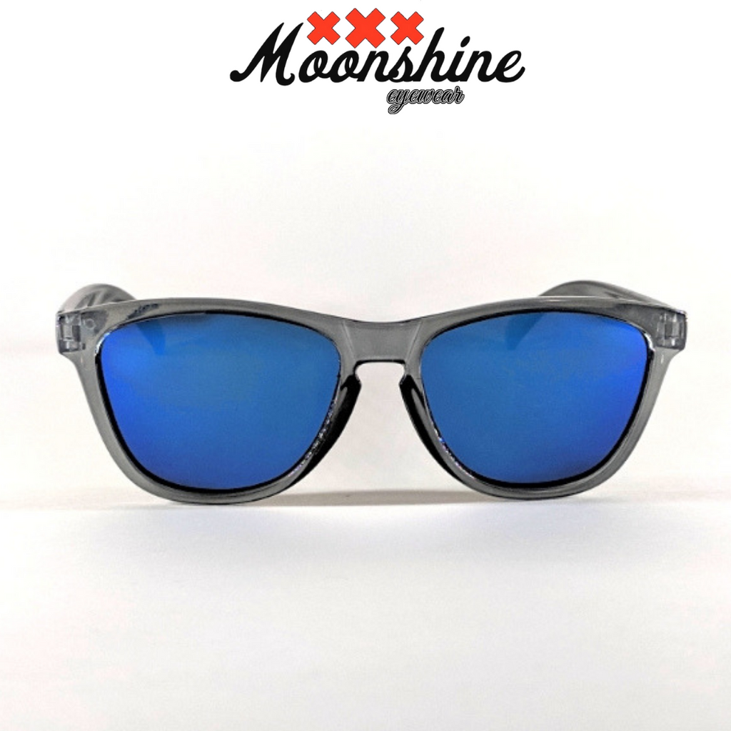ReMix 2.0 Raw grey & Blue - Moonshine Eyewear