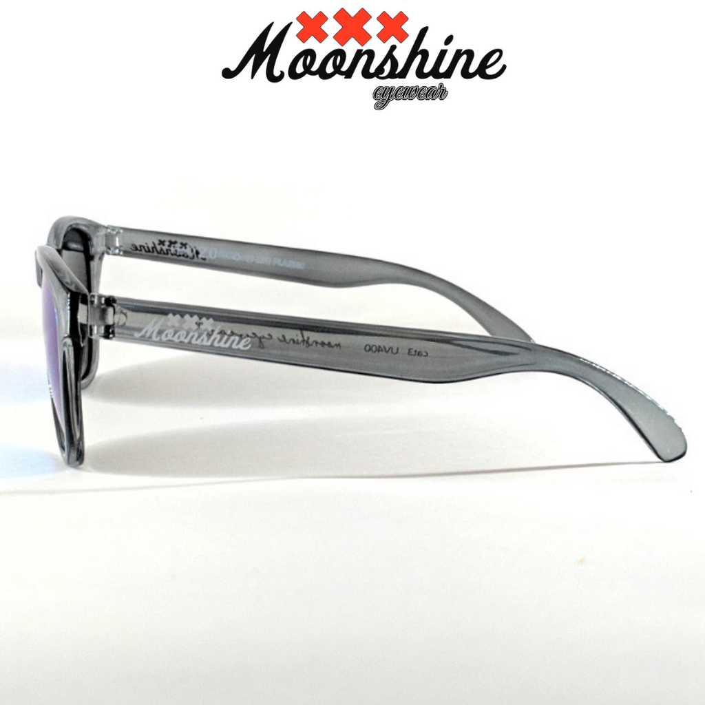 ReMix 2.0 Raw grey & Blue - Moonshine Eyewear