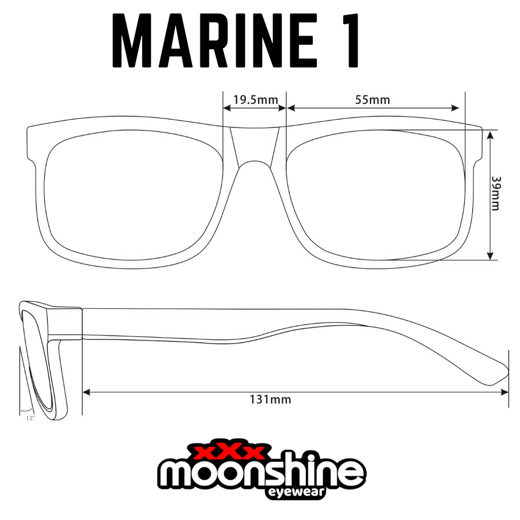 Marine 1 - Ocean retrieval - Moonshine Eyewear