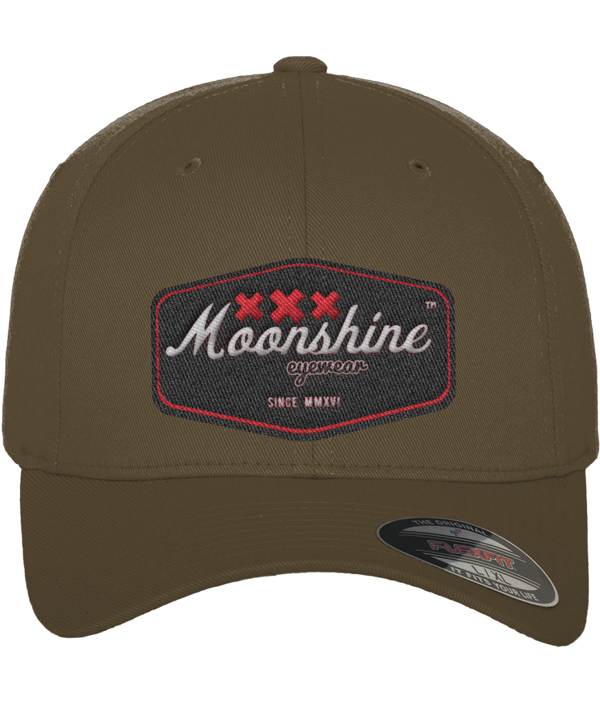 Moonshine MMXVI Yupoong Fitted Baseball Cap - Moonshine Eyewear