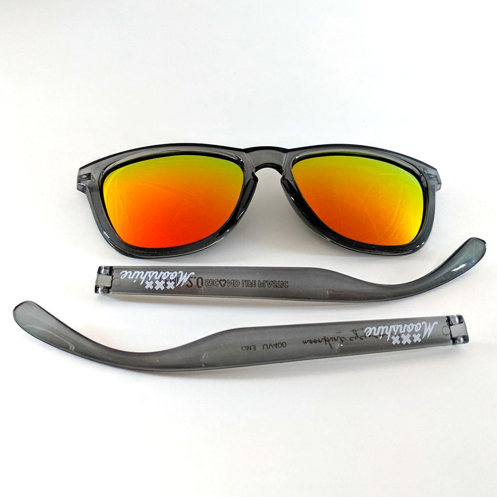 ReMix 2.0 Raw grey & Fire - Moonshine Eyewear