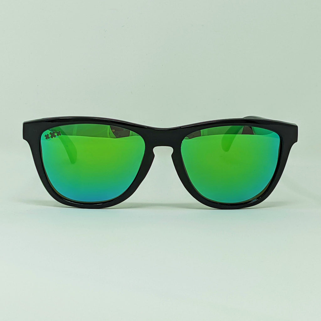 ReMix 2.0 Gloss Black & Green - Moonshine Eyewear